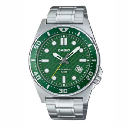Casio General MTD-135D-3AV Stainless Steel Band Analog Men Watch